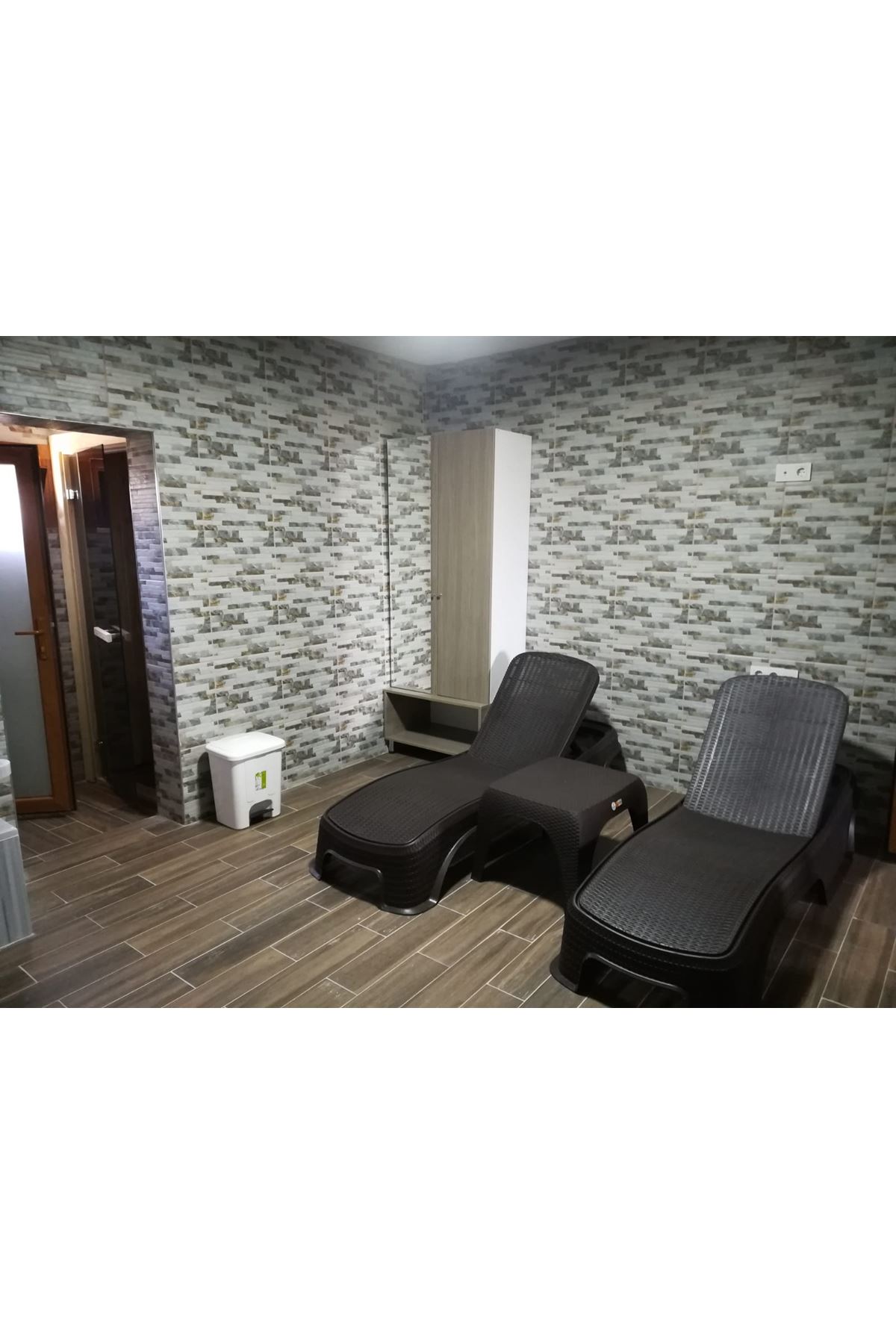 Brezza Royal Rattan Şezlong Bitter Kahve