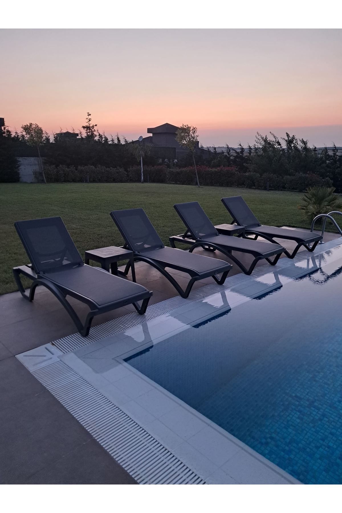 Brezza Royal Fileli Şezlong 4 Adet 