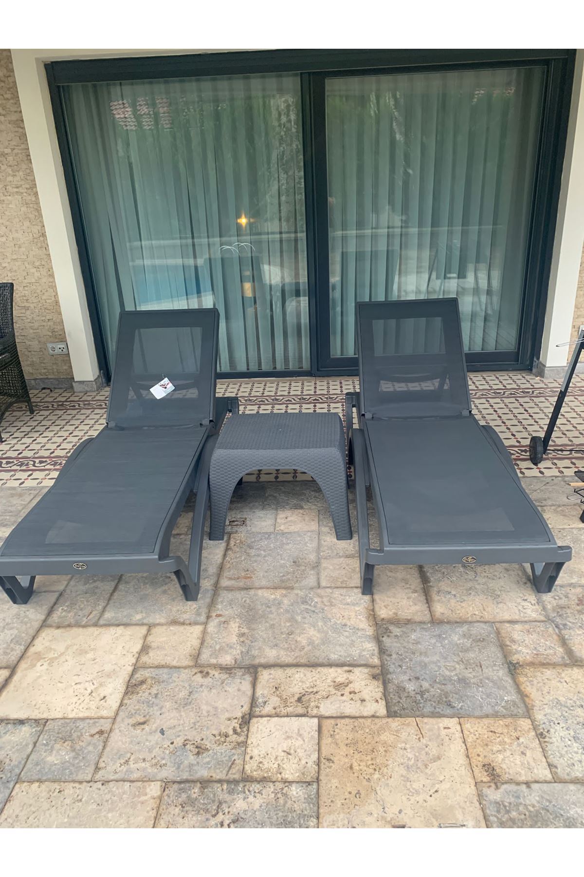 Brezza Royal Fileli Şezlong 2 Adet