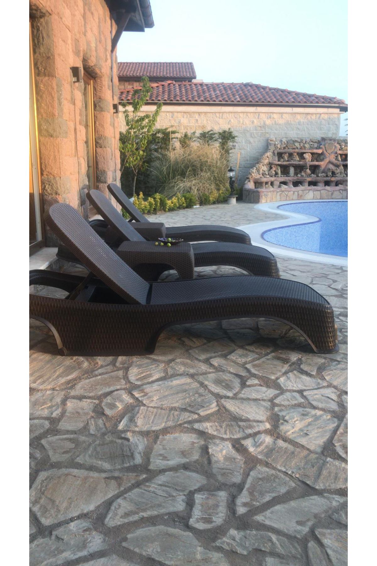 Brezza Royal Rattan Şezlong 4 Adet