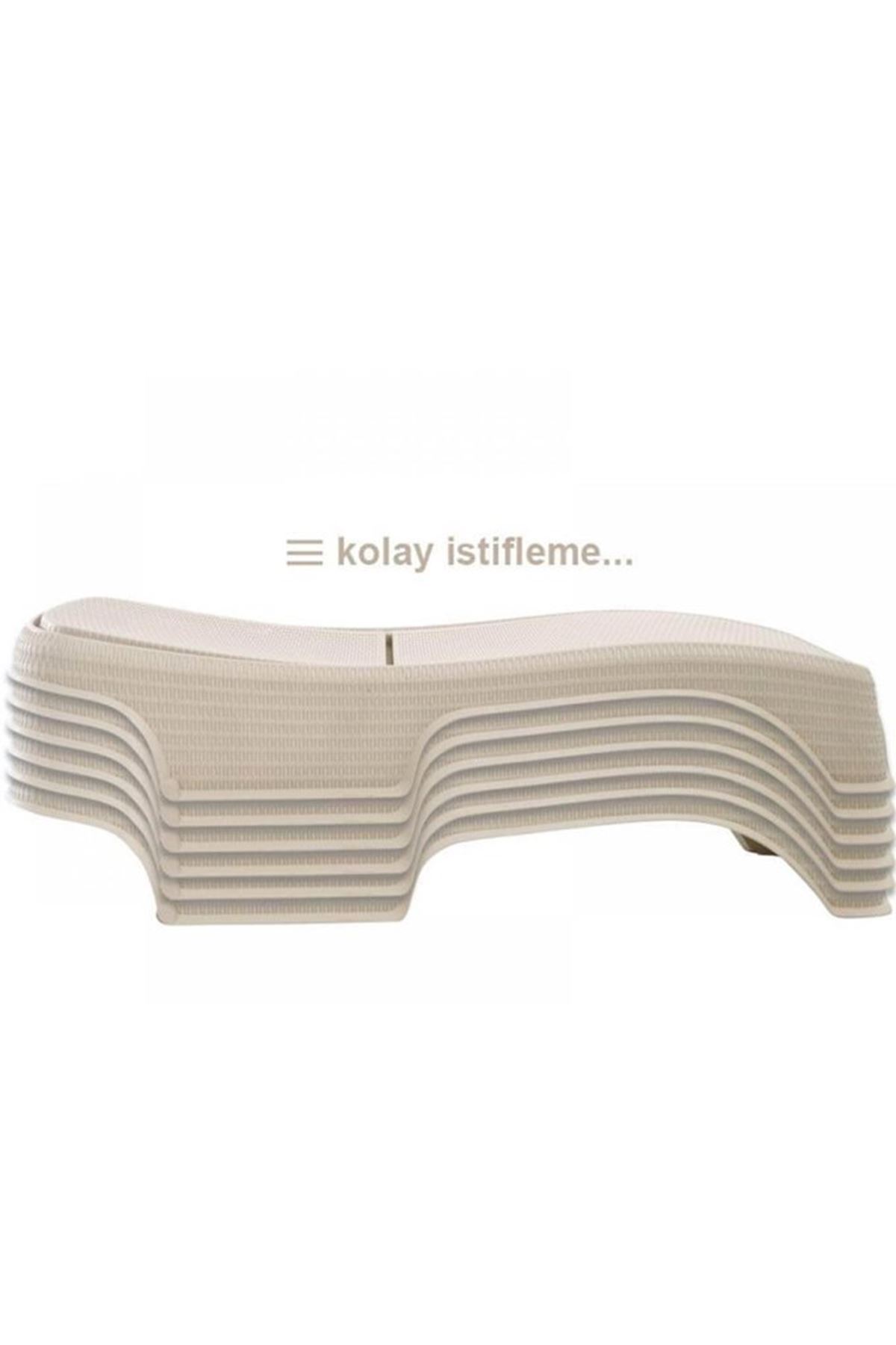 Brezza Royal Rattan Şezlong 4 Adet