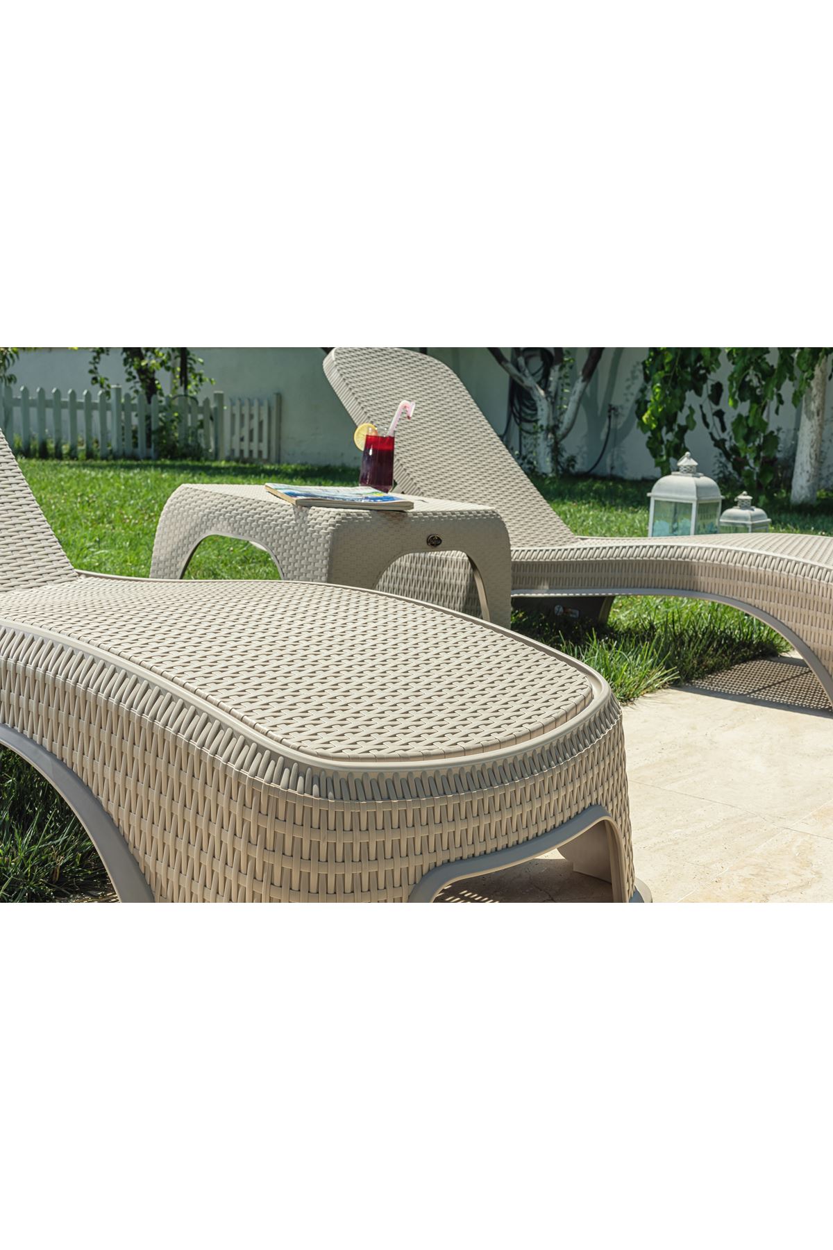 Brezza Royal Rattan Şezlong 4 Adet
