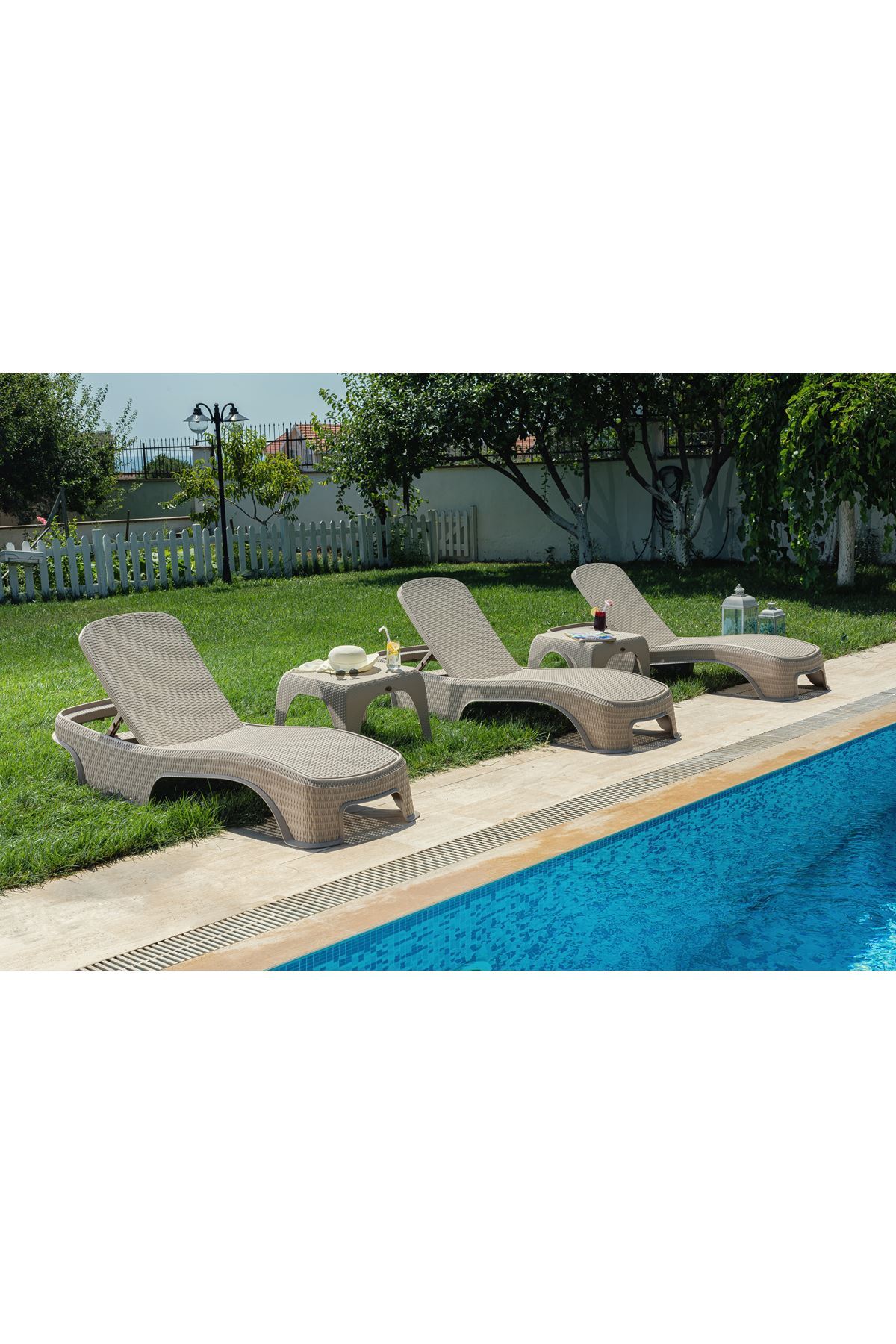 Brezza Royal Rattan Şezlong 2 Adet