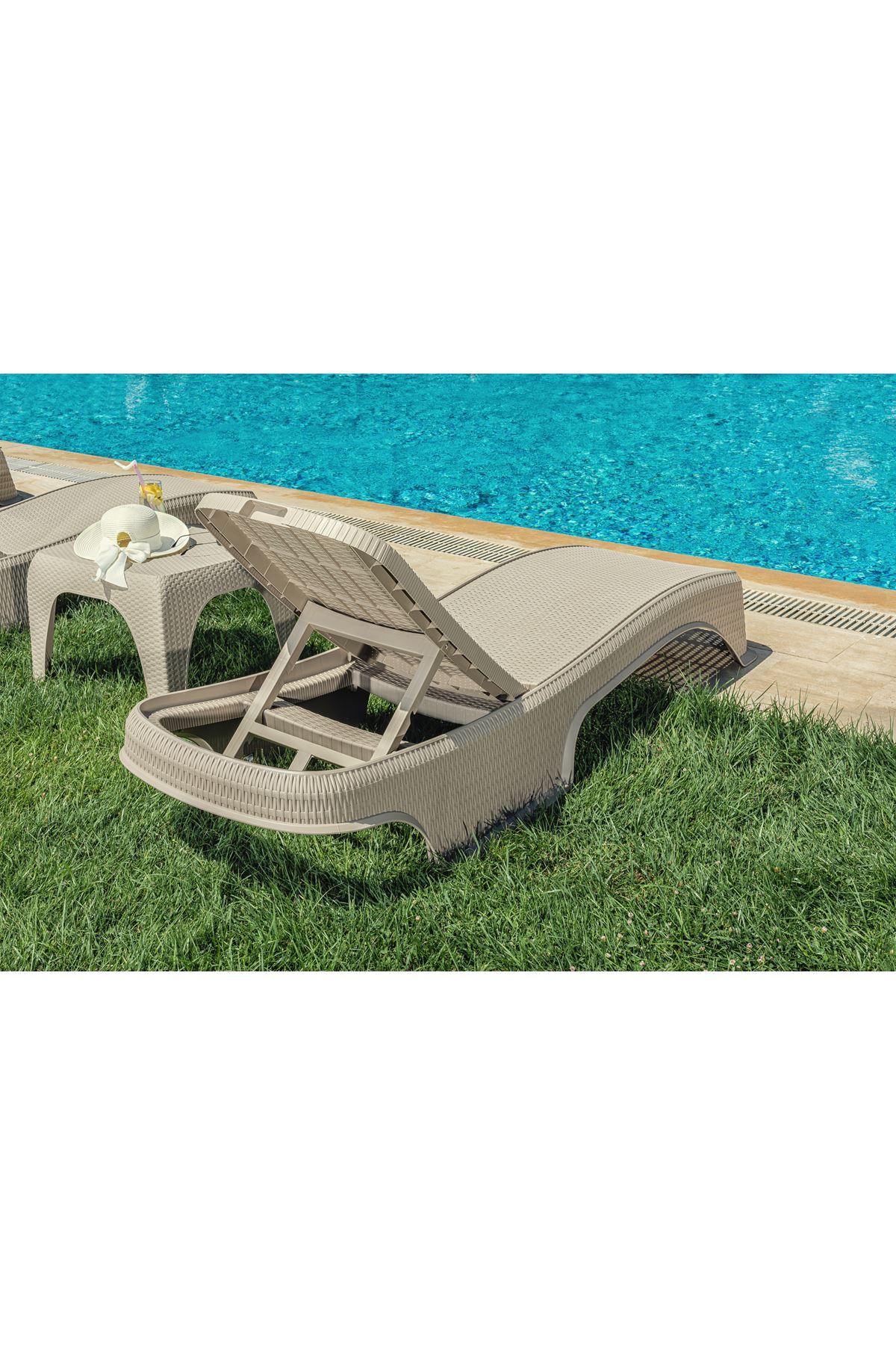 Brezza Royal Rattan Şezlong 2 Adet