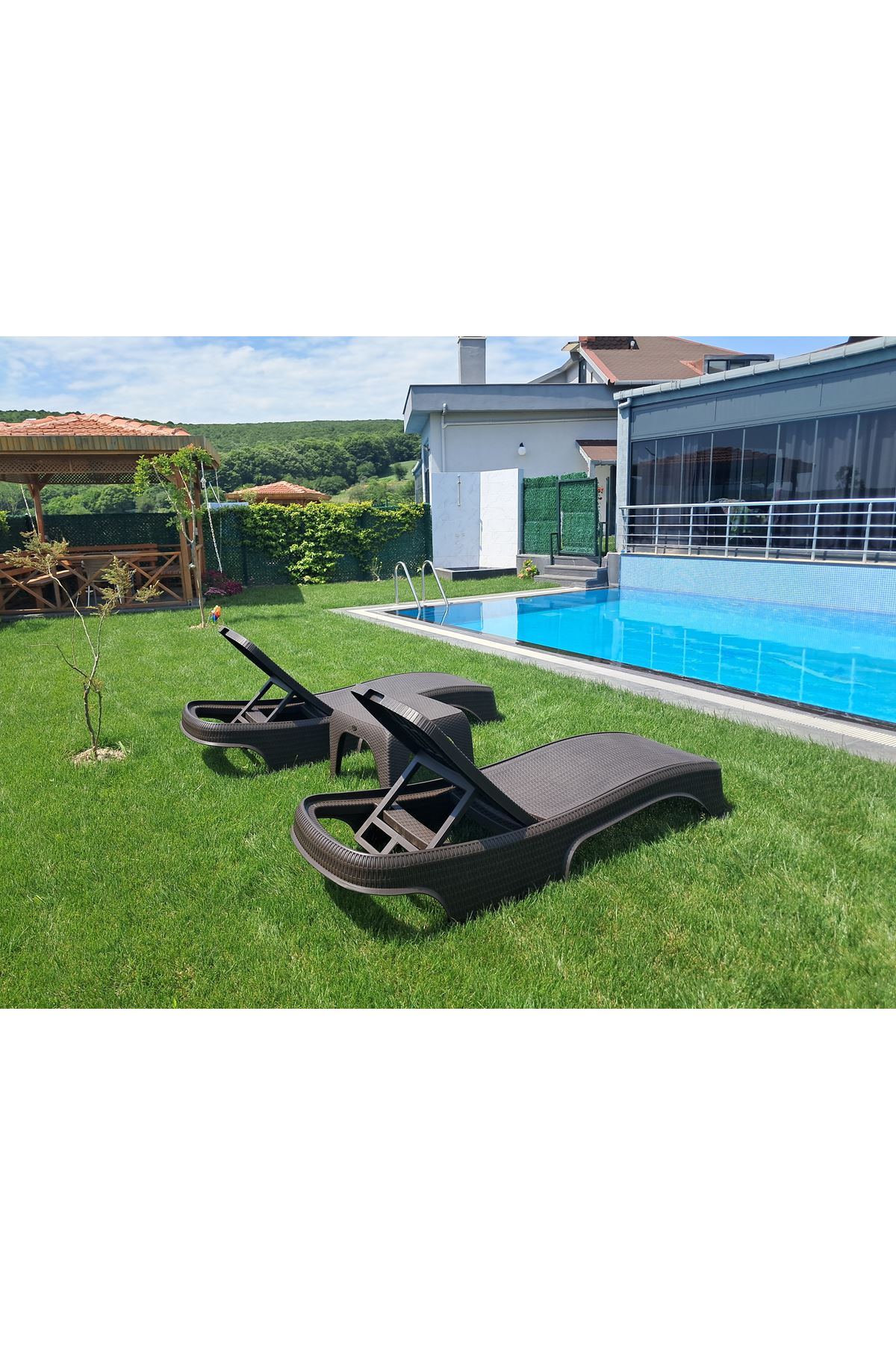 Brezza Royal Rattan Şezlong 2 Adet