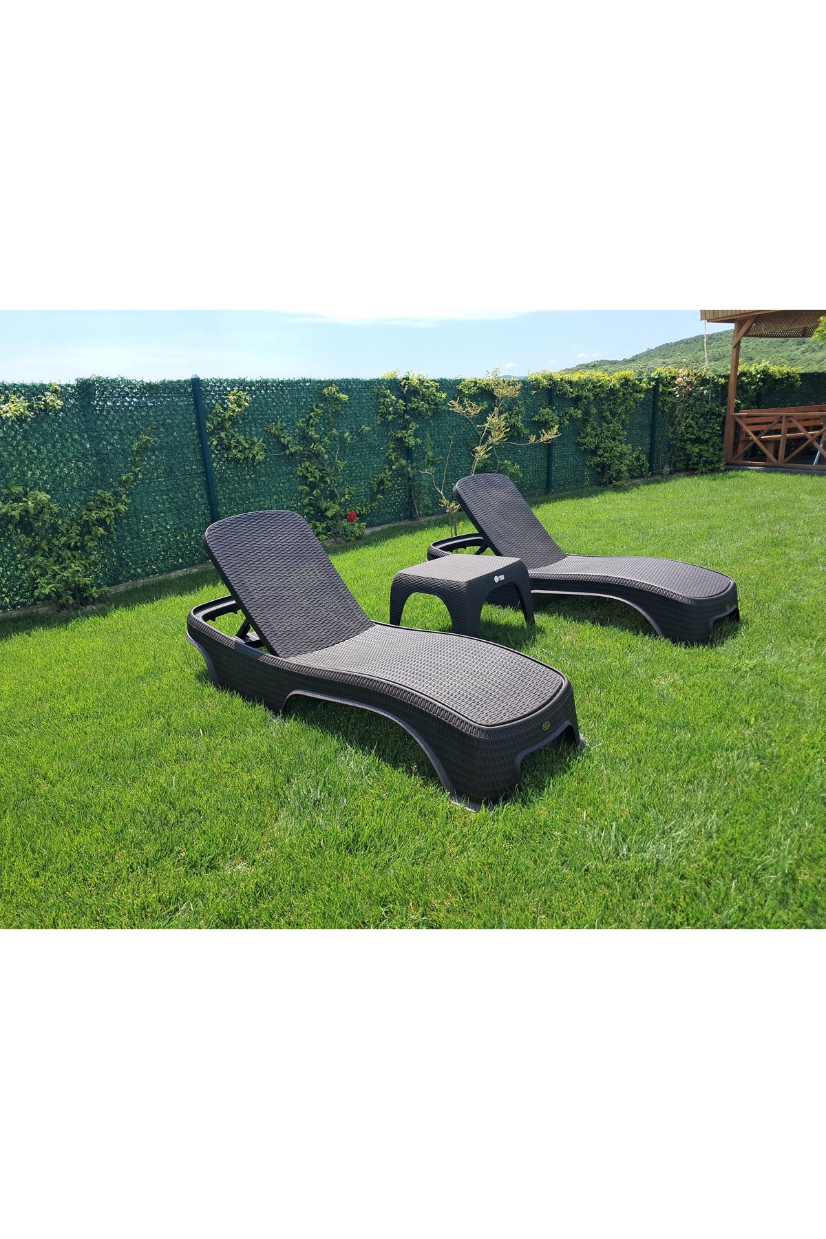 Brezza Royal Rattan Şezlong 2 Adet