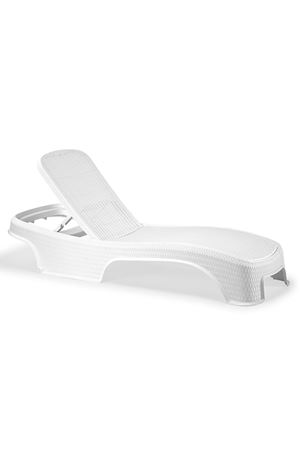 Brezza Rattan Şezlong Beyaz