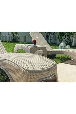 Brezza Rattan Şezlong Cappuccino