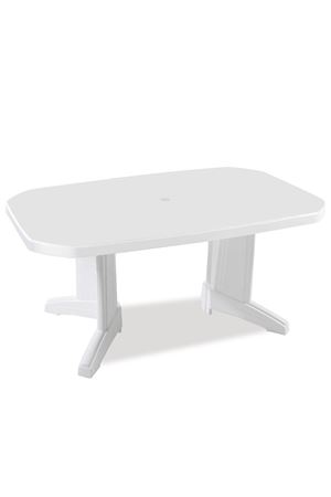 Papatya Laguna Masa Beyaz