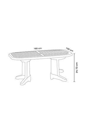 Papatya Laguna Masa Teak