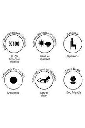 Papatya Laguna Masa Küllü Kahve