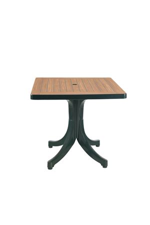 Papatya Diva 80x80 Yeşil-Ahşap Dekor