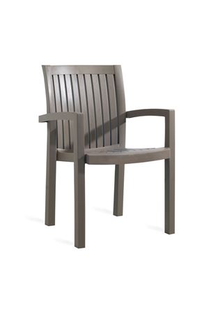 Papatya Neta Sandalye Küllü Kahve