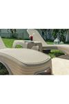 Brezza Rattan Şezlong Cappuccino