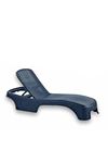 Brezza Royal Rattan Şezlong Antrasit 